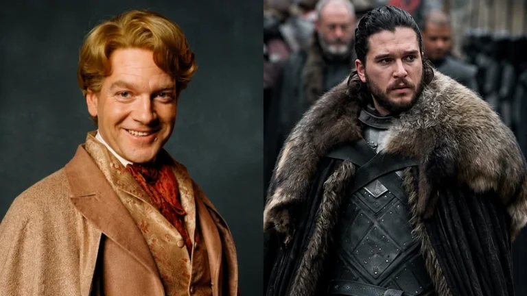 Kit Harington and Nicholas Hoult composite for HBO's Harry Potter Season 2