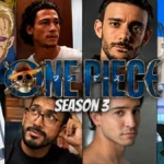 Emilio Sakraya, Omid Abtahi, Jamie Ward, and Nabeel Khan cast in One Piece Season 3.